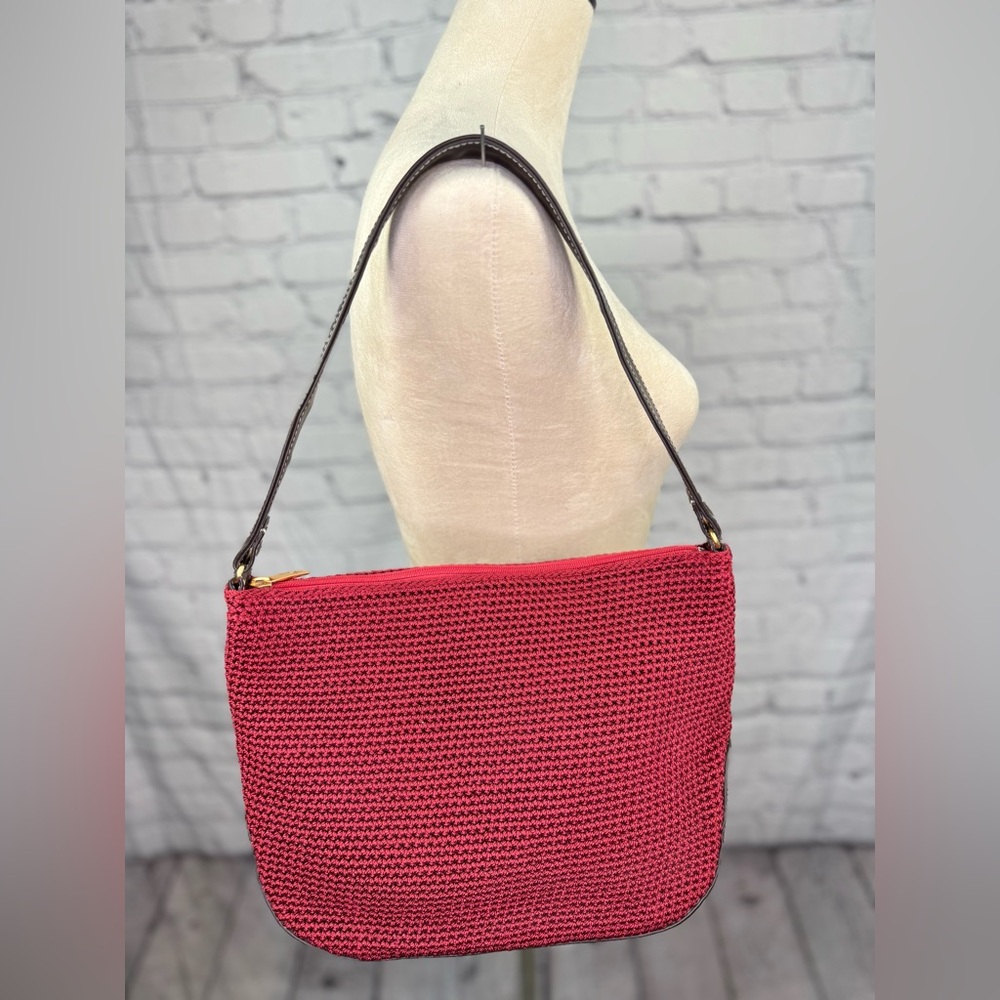 The Sak + Elliot Lucca Crochet Vegan Leather Shoulder Bag